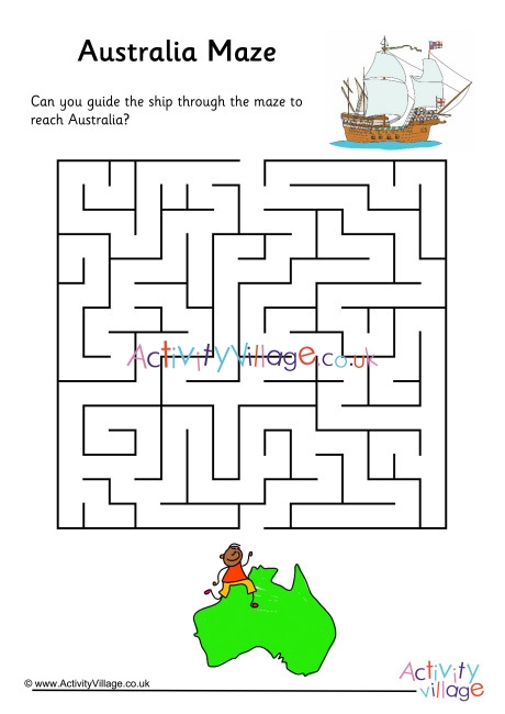 Australia Maze