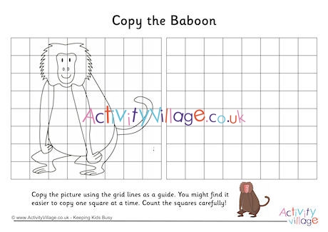Baboon Grid Copy