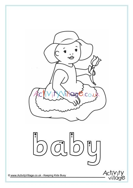 Baby Finger Tracing