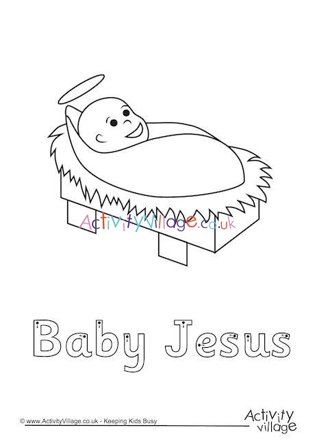 Baby Jesus Finger Tracing