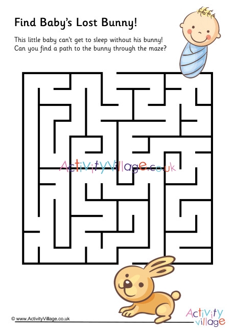 Baby maze 1