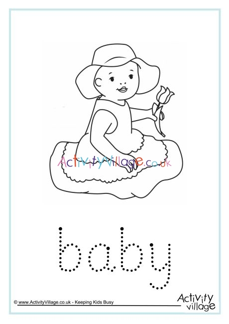 Baby Word Tracing