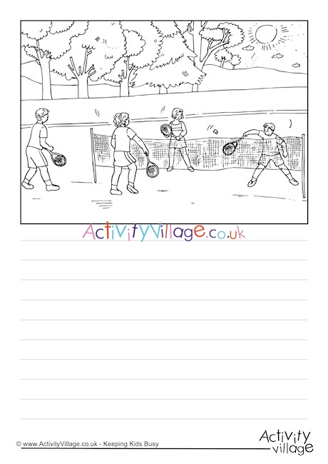 Badminton Story Paper 2