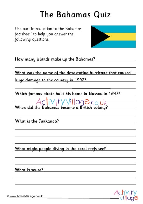Bahamas Quiz