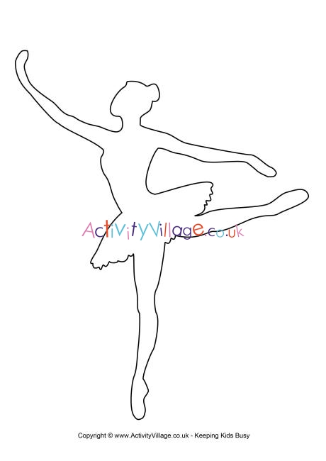 Ballerina template 2