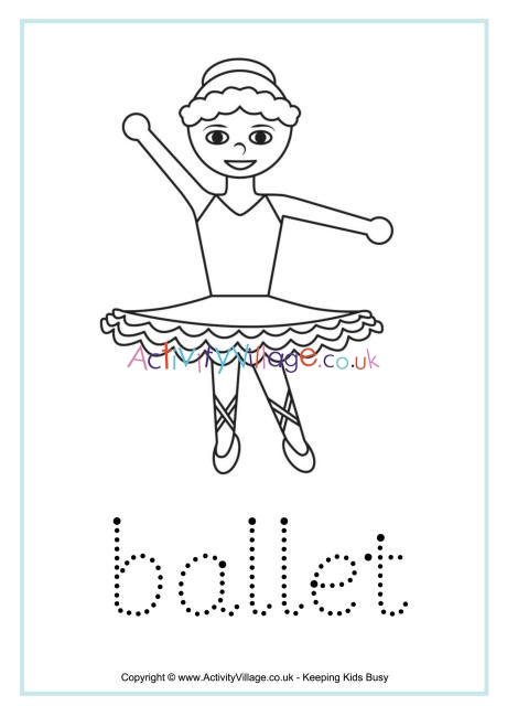 Ballet tracing