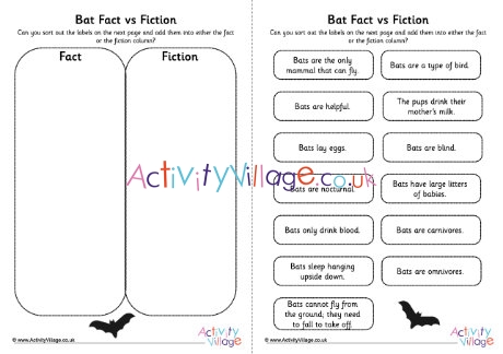 Bat fact vs fiction