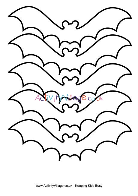 Bat template 3