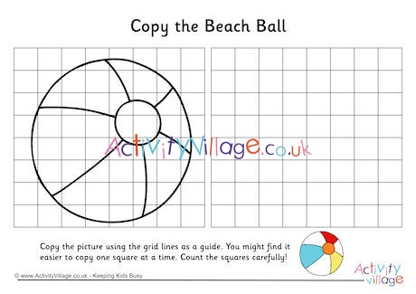 Beach Ball Grid Copy