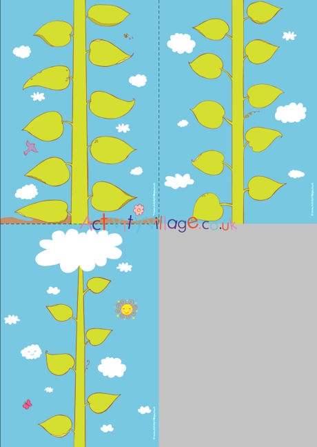 Beanstalk printable 2