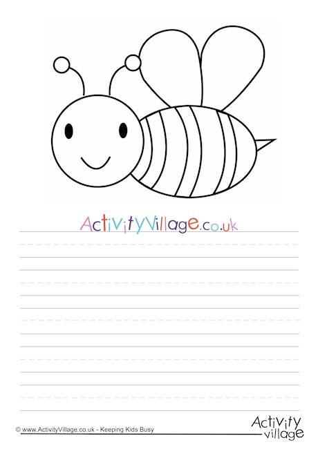 Bee Story Paper