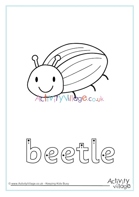 Beetle Finger Tracing