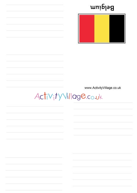 Belgium booklet