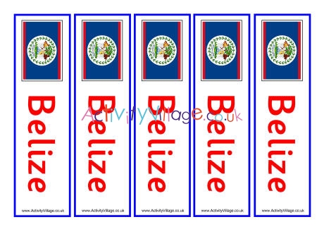 Belize bookmarks