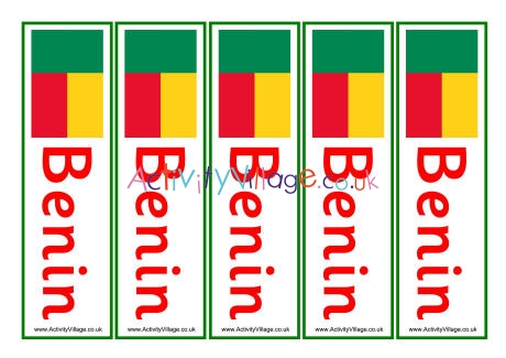Benin bookmarks
