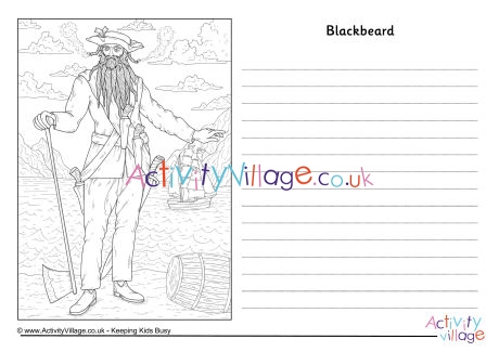 Blackbeard story paper 2