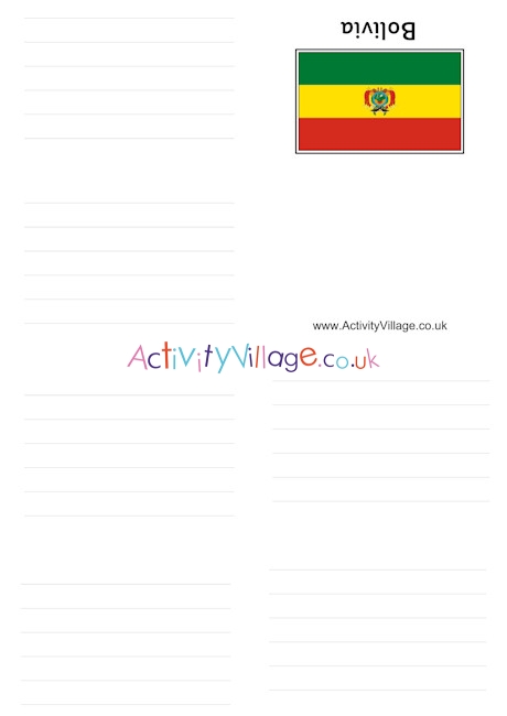Bolivia booklet
