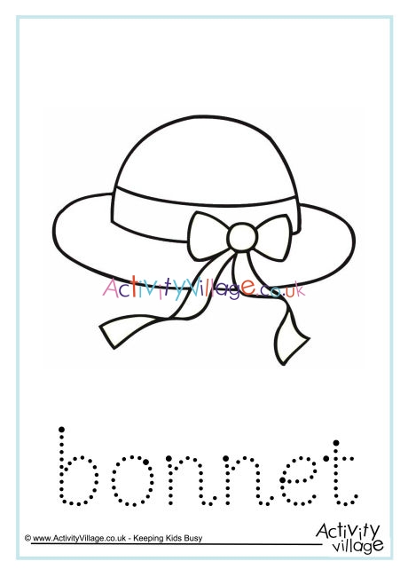 Bonnet word tracing