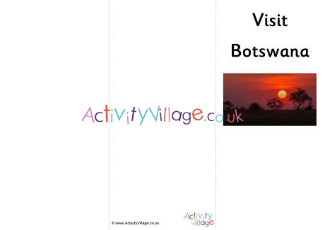 Botswana Tourist Leaflet