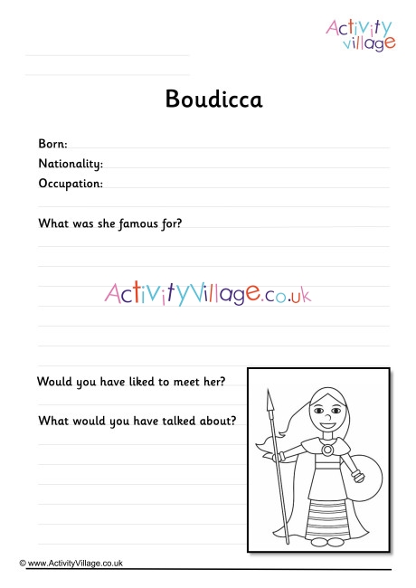 primary homework help boudicca