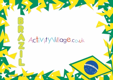 Brazil acrostic poem printable