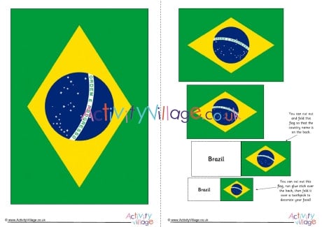 Brazil Flag Printable