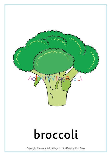 Broccoli Poster