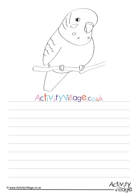 Budgie Story Paper