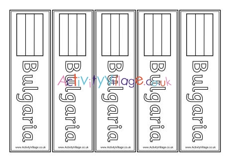 Bulgaria bookmarks