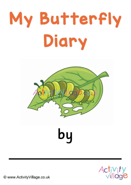 Butterfly Life Cycle Diary Booklet