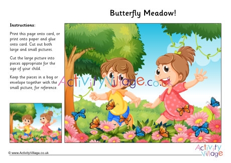 Butterfly Meadow Jigsaw