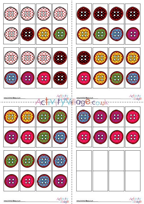 Buttons Dominoes Buttons Dominoes