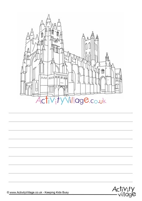 Canterbury Cathedral Story Paper