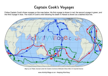 Captain Cook's voyages