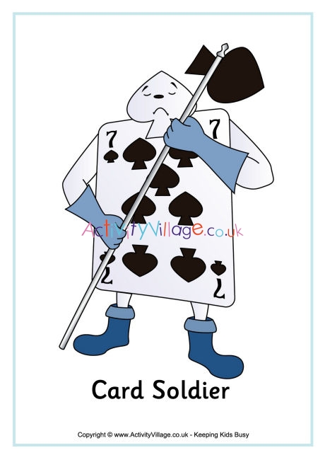 Card Soldier poster