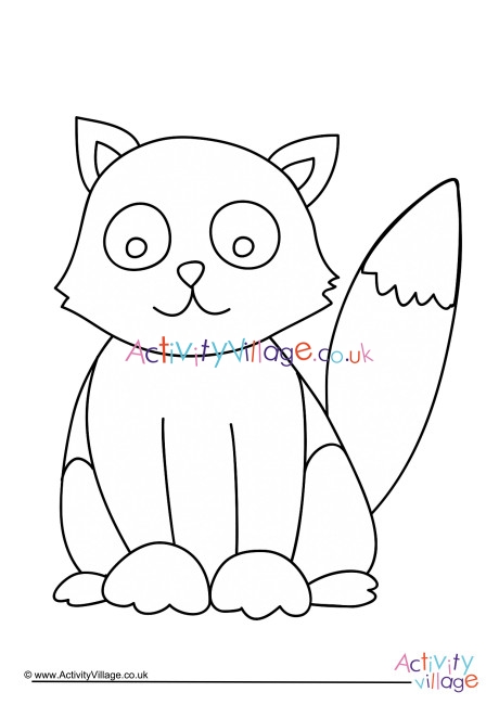 Cat Colouring Page 11