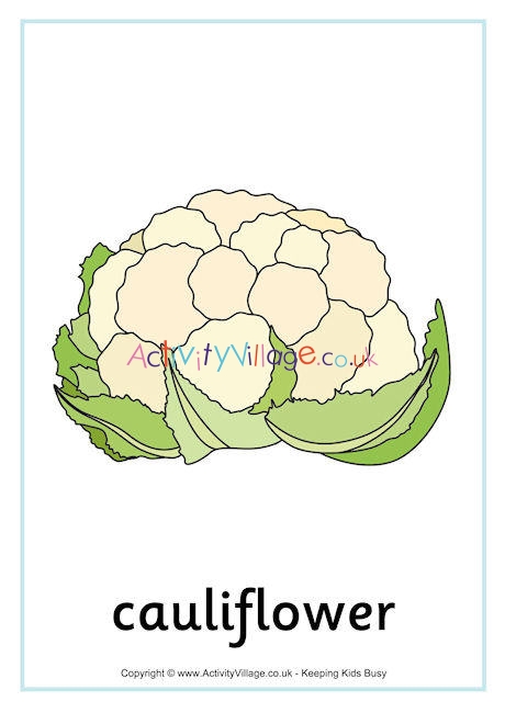 Cauliflower Poster