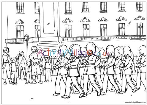 Changing guard colouring page