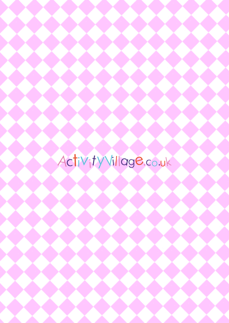 Charming Checks Scrapbook Paper Pink