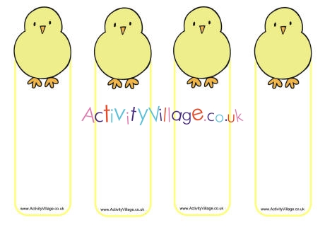 Chick bookmarks