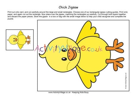 Chick jigsaw