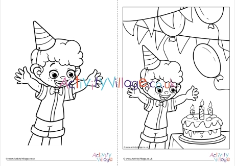 Children With Disabilities Colouring Page 12