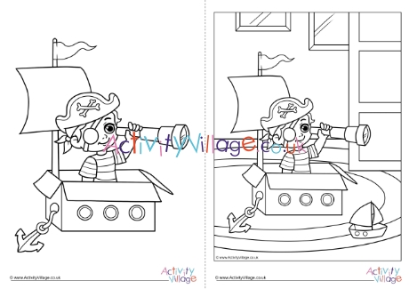 Children With Disabilities Colouring Page 15