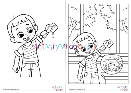 Children With Disabilities Colouring Page 19