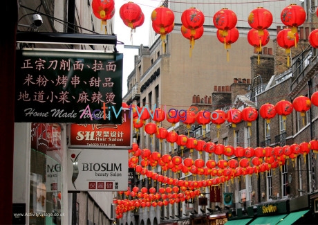 Chinese New Year Chinatown decorations