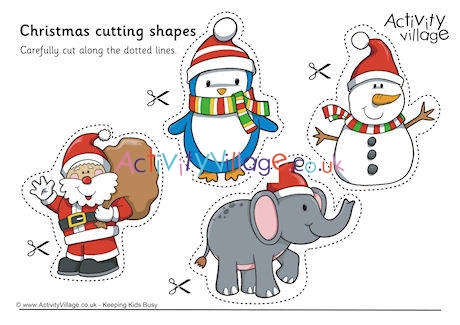 Christmas Cutting Shapes 2