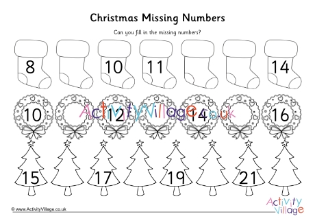 Christmas Missing Number