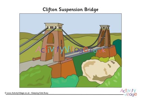 Clifton Suspension Bridge Poster