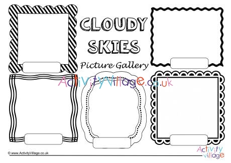 Cloudy Skies Picture Gallery