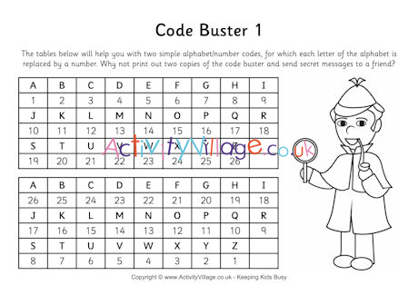 Code buster 1 Code buster 1